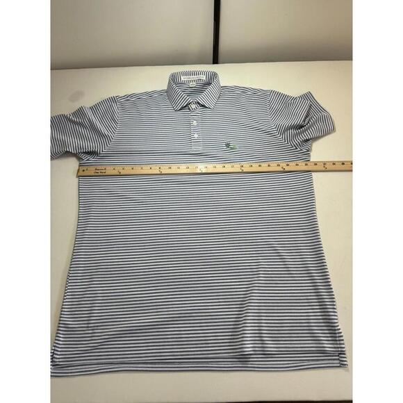 Holderness & Bourne The Maxwell Statue of Liberty Striped Golf Polo XL - Picture 5 of 6